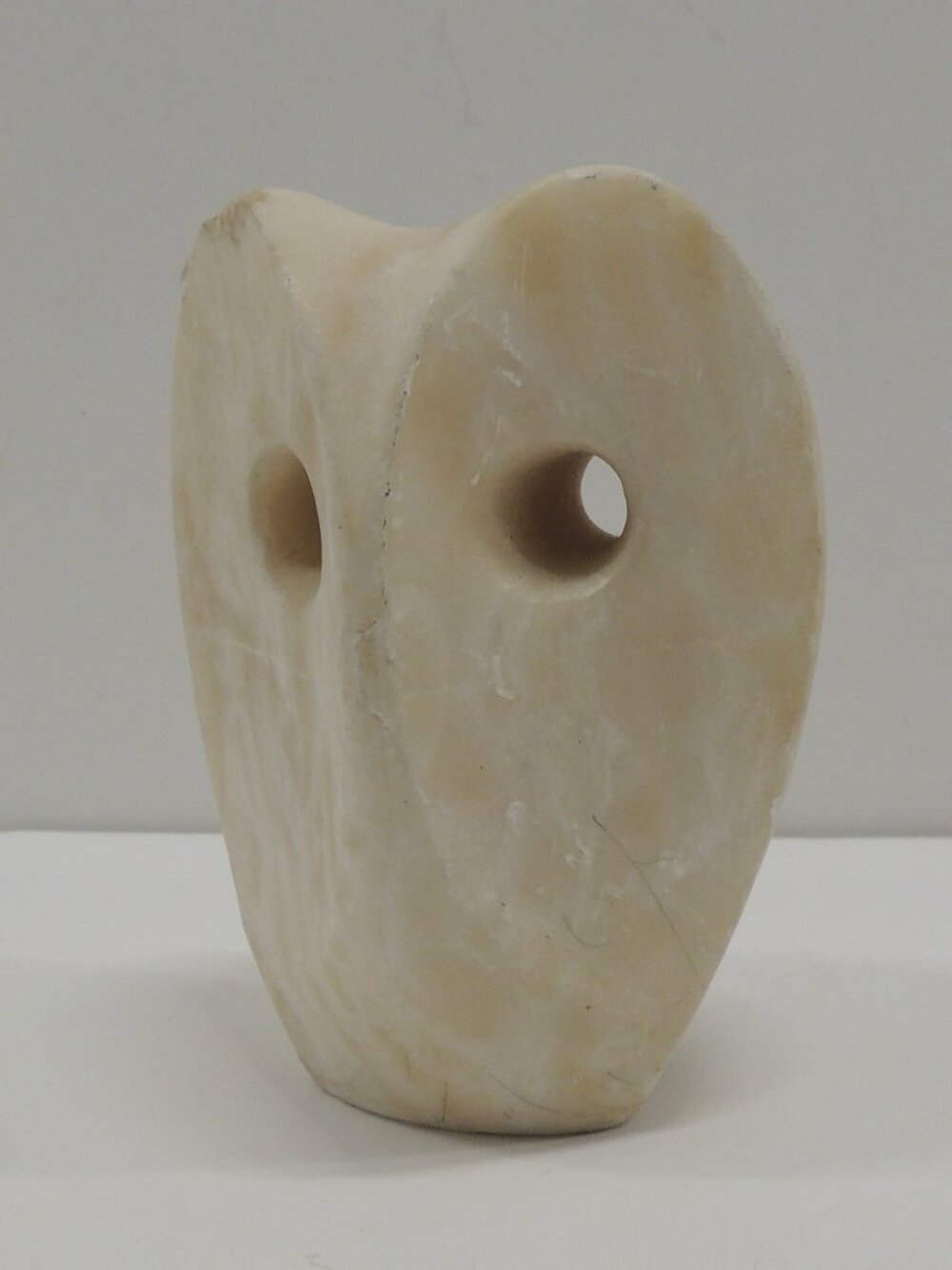 MCM Alabaster Petite Owl Sculpture